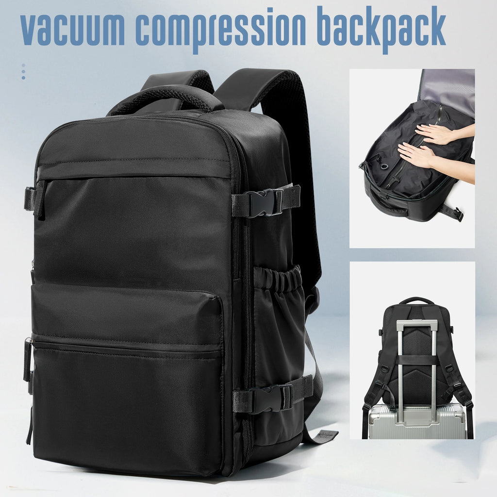 Vacuum Backpack Travel Bag for Men Large Capacity Backpack Business