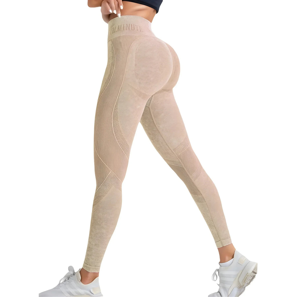 Women Seamless Gym High Waist Yoga Pants Hip Lifting