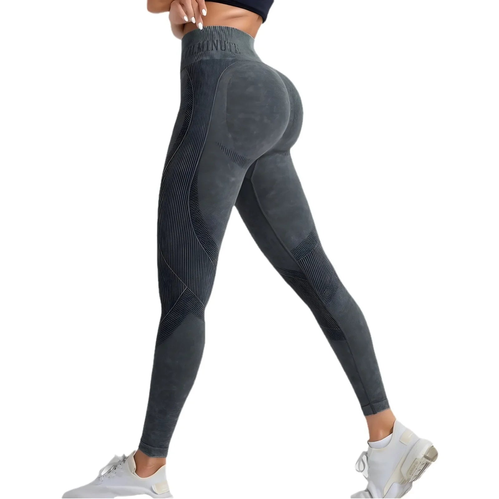 Women Seamless Gym High Waist Yoga Pants Hip Lifting